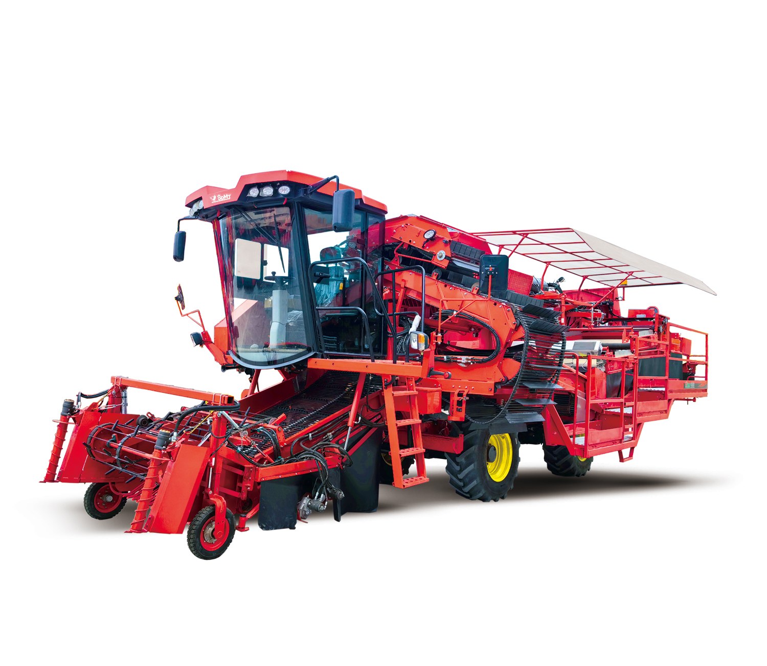 Машина для уборки томатов